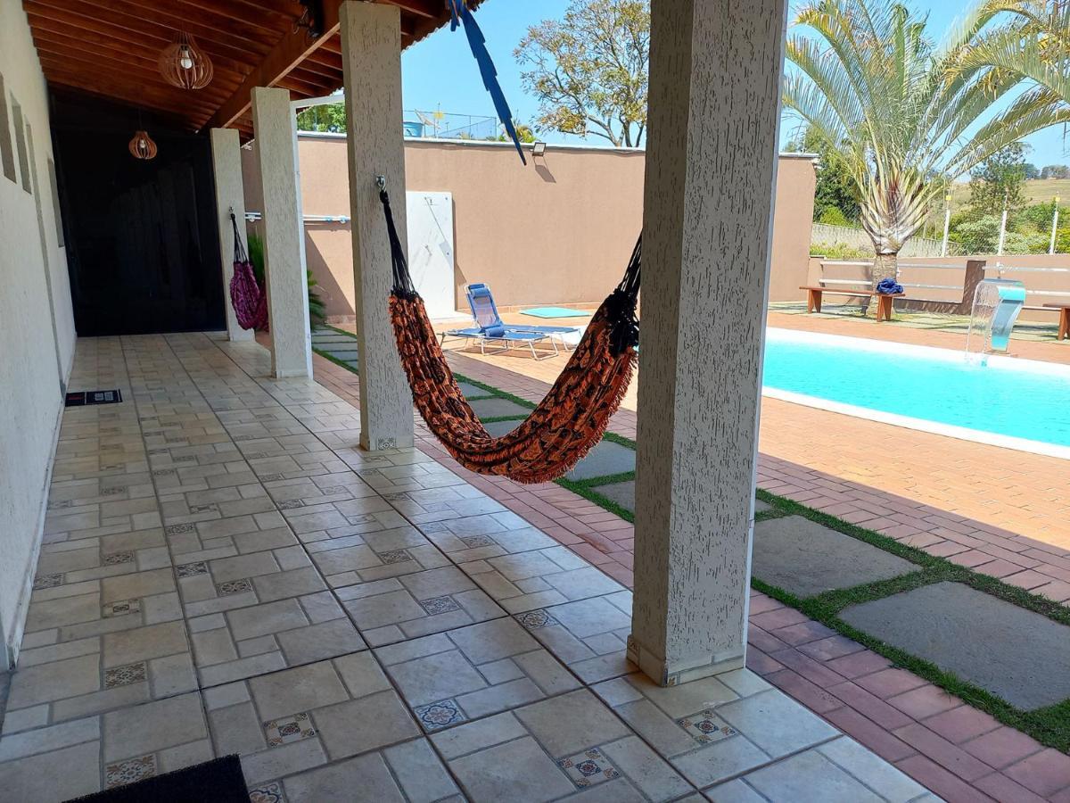 Chacara Com Piscina E Muito Lazer Em Jarinu Sp Villa Bagian luar foto