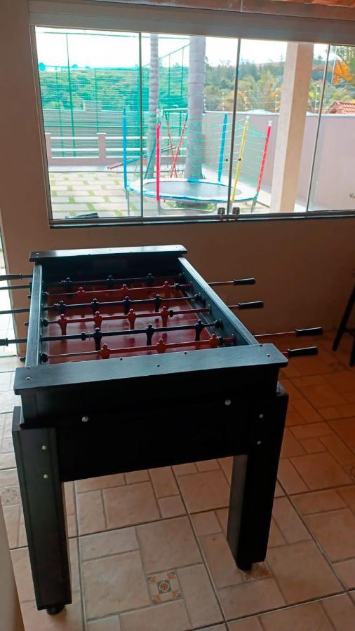 Chacara Com Piscina E Muito Lazer Em Jarinu Sp Villa Bagian luar foto