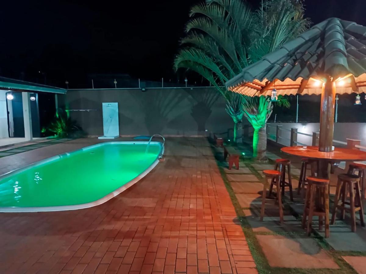 Chacara Com Piscina E Muito Lazer Em Jarinu Sp Villa Bagian luar foto