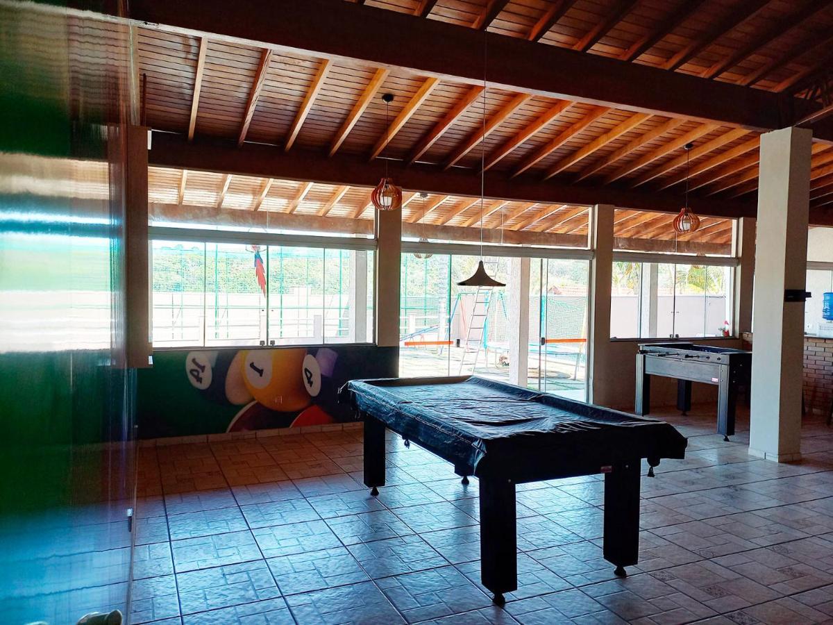 Chacara Com Piscina E Muito Lazer Em Jarinu Sp Villa Bagian luar foto