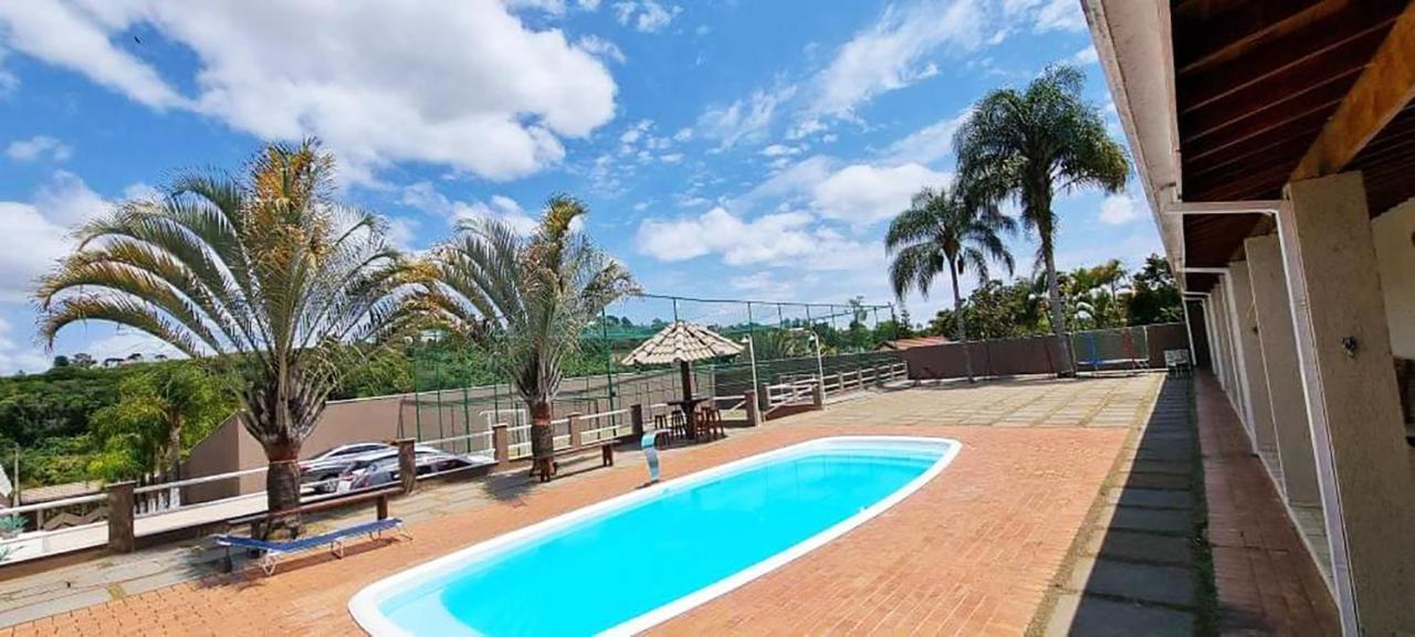 Chacara Com Piscina E Muito Lazer Em Jarinu Sp Villa Bagian luar foto